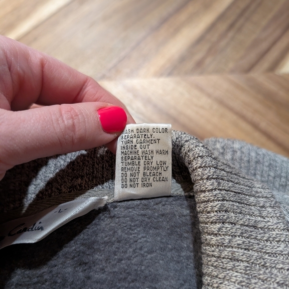 Vintage Unique Pierre Cardin‎ Bomber Sweater - Picture 12 of 12